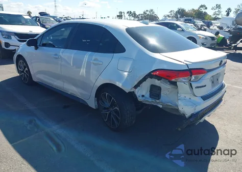 2020 Toyota Corolla Se from USA, damaged, VIN 5YFS4RCE8LP030995